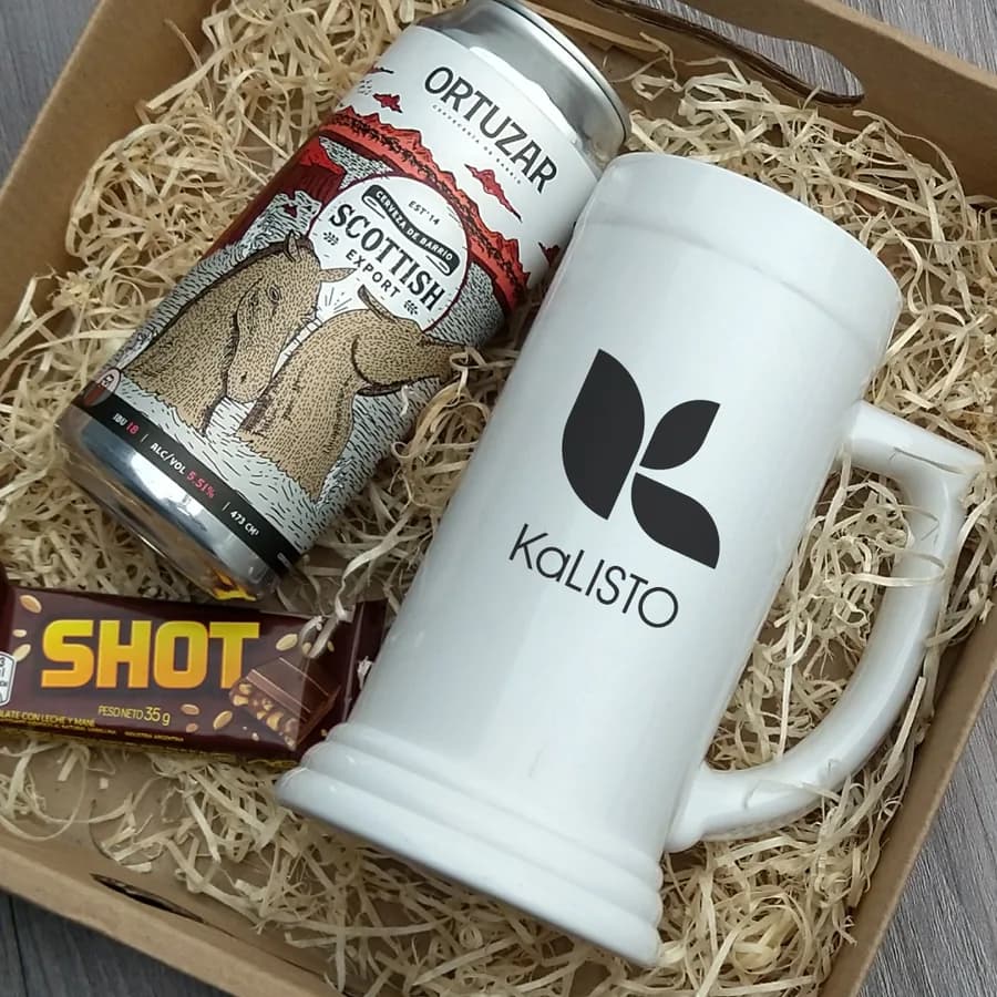 Kit de merchandising personalizado