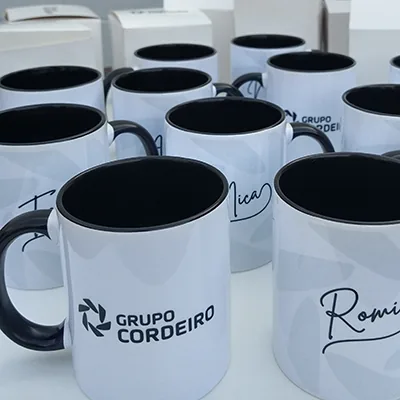 Tazas con interior personalizado Grupo Cordeiro